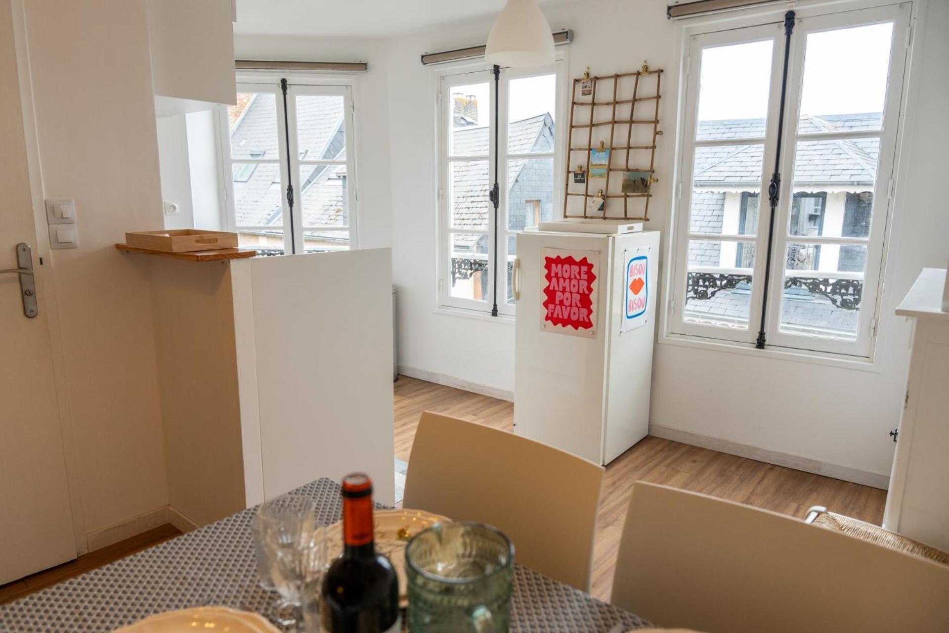 Bleu Bonheur, Appartement Cosy Au Coeur De La Baie Saint-Valéry-sur-Somme Exterior photo